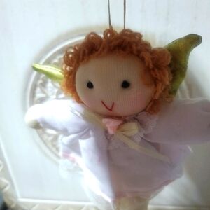 VINTAGE Angel Plush  ORNAMENT